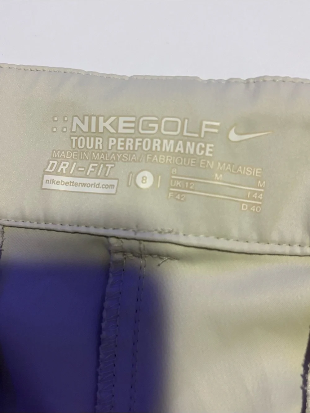 Nike Women's Athletic Shorts - Cream